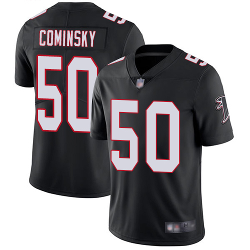 Atlanta Falcons Limited Black Men John Cominsky Alternate Jersey NFL Football 50 Vapor Untouchable